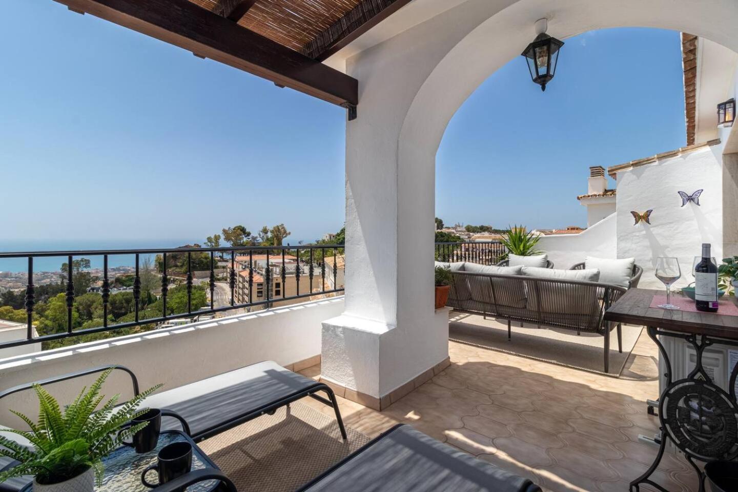 Heart Of Gorgeous Flat With Panoramic View Appartement Mijas