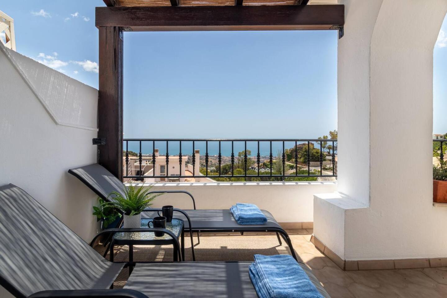 Heart Of Gorgeous Flat With Panoramic View Appartement Mijas